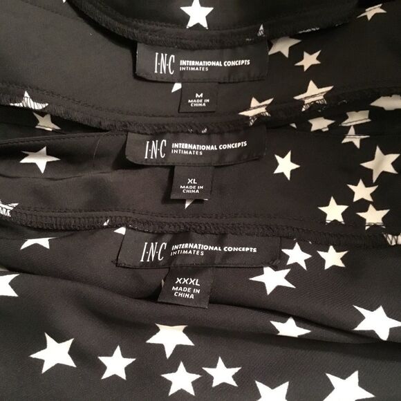 NWT Women’s Pajama Top Navy w/Stars - Picture 8 of 8